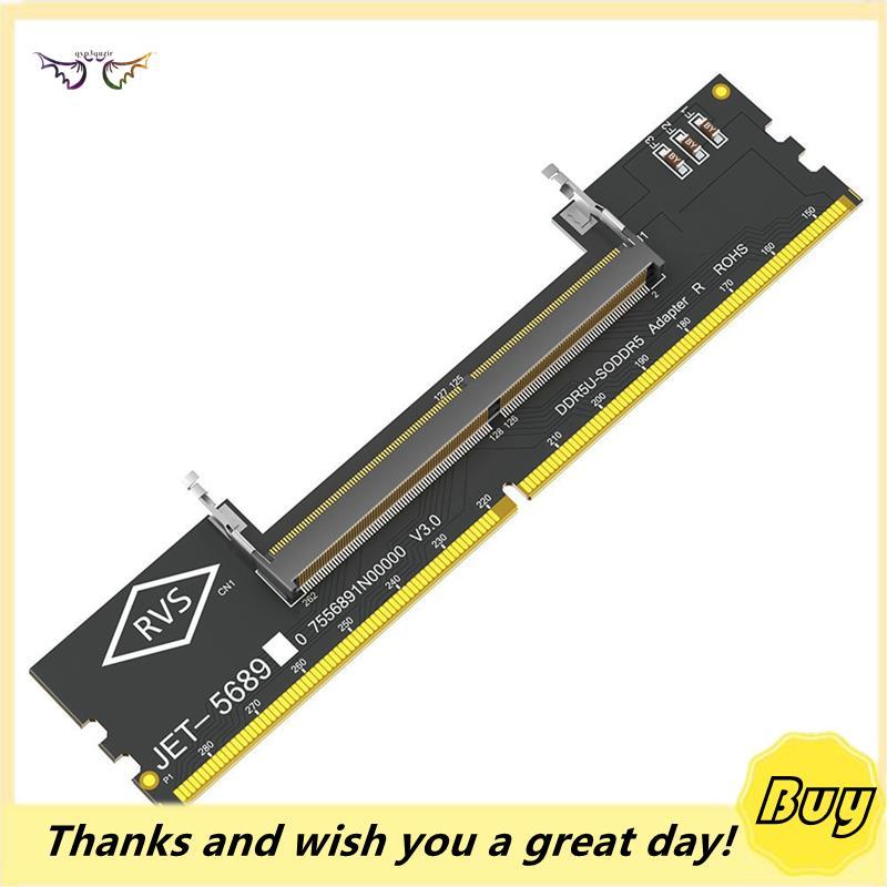 Memória DDR5 Atualizada Para Laptop , Adaptador De Mesa SO DDR5 UDIMM , Testador De Cartão DDR Conversor