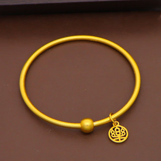Vietnam areia ouro pulseira feminino método antigo herança transferência grânulo pulseira simulação pulseira de ouro pin
