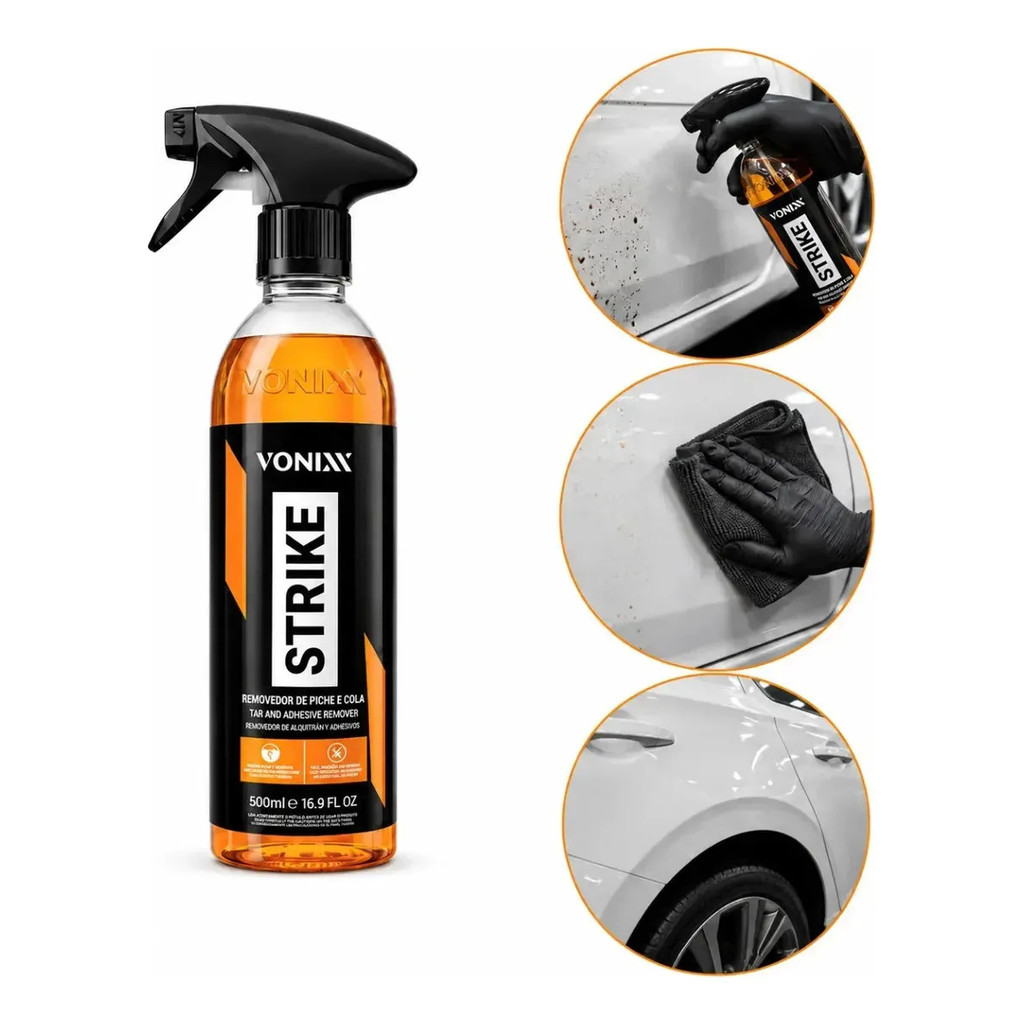 Removedor De Cola Piche E Desengordurante Strike 500ml Vonixx