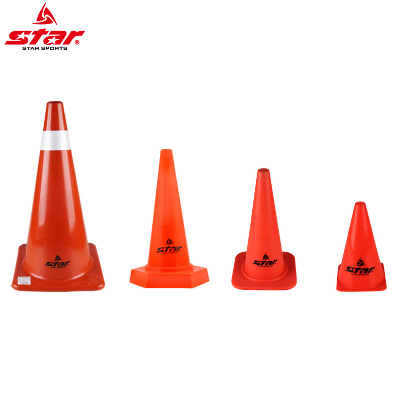 Equipamento de futebol estrela equipamento de treinamento Cone Triangular com logotipo Digital balde logotipo basquete b