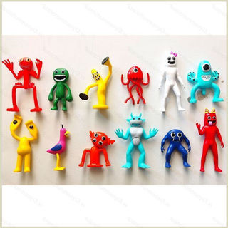 DC3 12pcs Garten of Banban Action Figure Capitão Violinos Jumbo Josh Opila Bird Modelo Bonecas Brinquedos Para