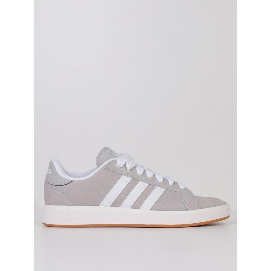 Tênis Casual Grand Court Base Adidas Masculino CINZA/BEGE
