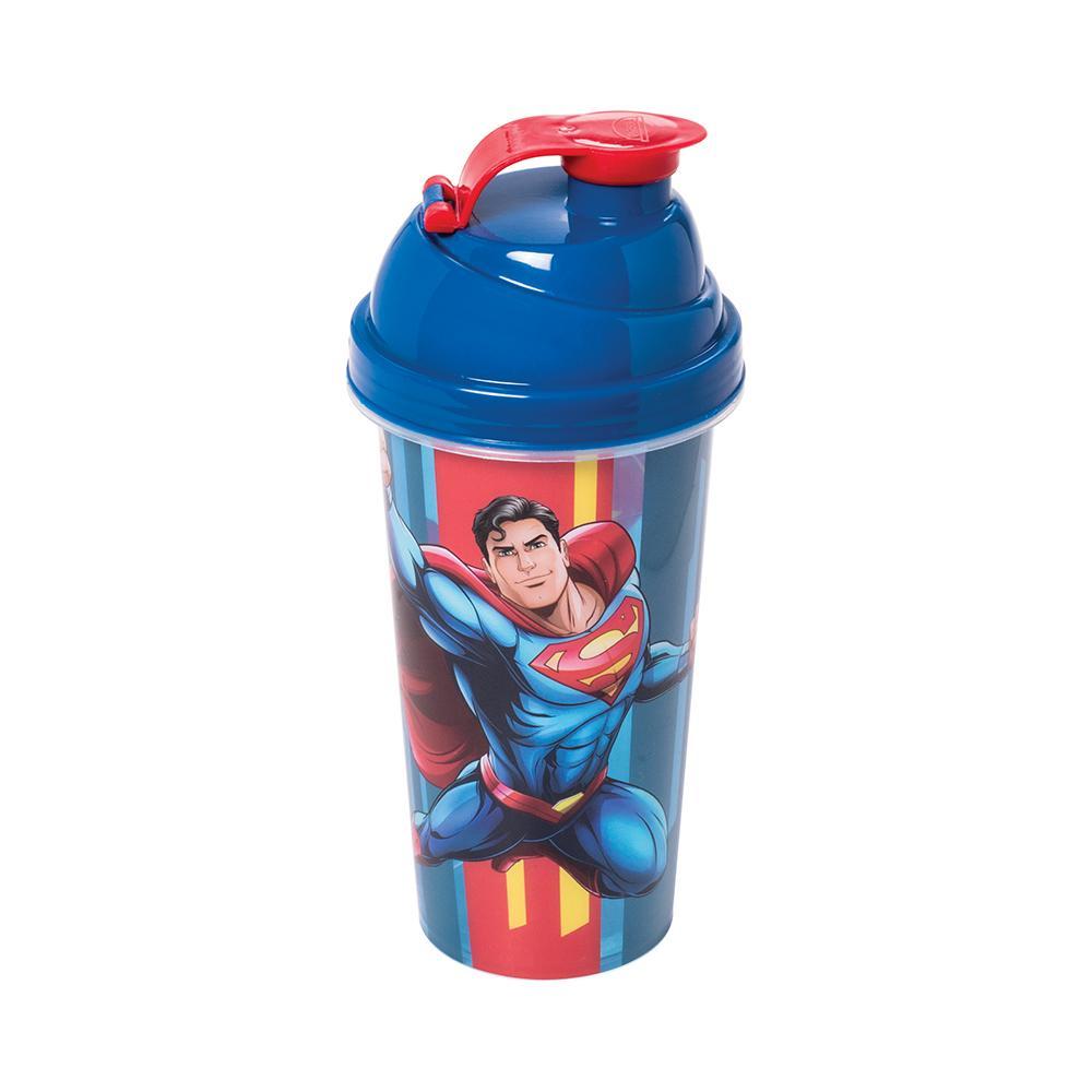 Shakeira Garrafa Superman Super Homem 580 ml Plasútil