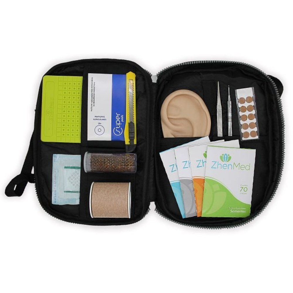 Kit Para Auriculoterapia Com 15 Peças ZhenMed