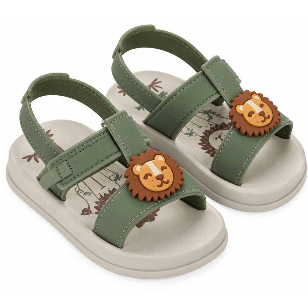 Sandália Infantil Menino Ipanema Little Joy Baby Leãozinho Original — imagem 2 de 2