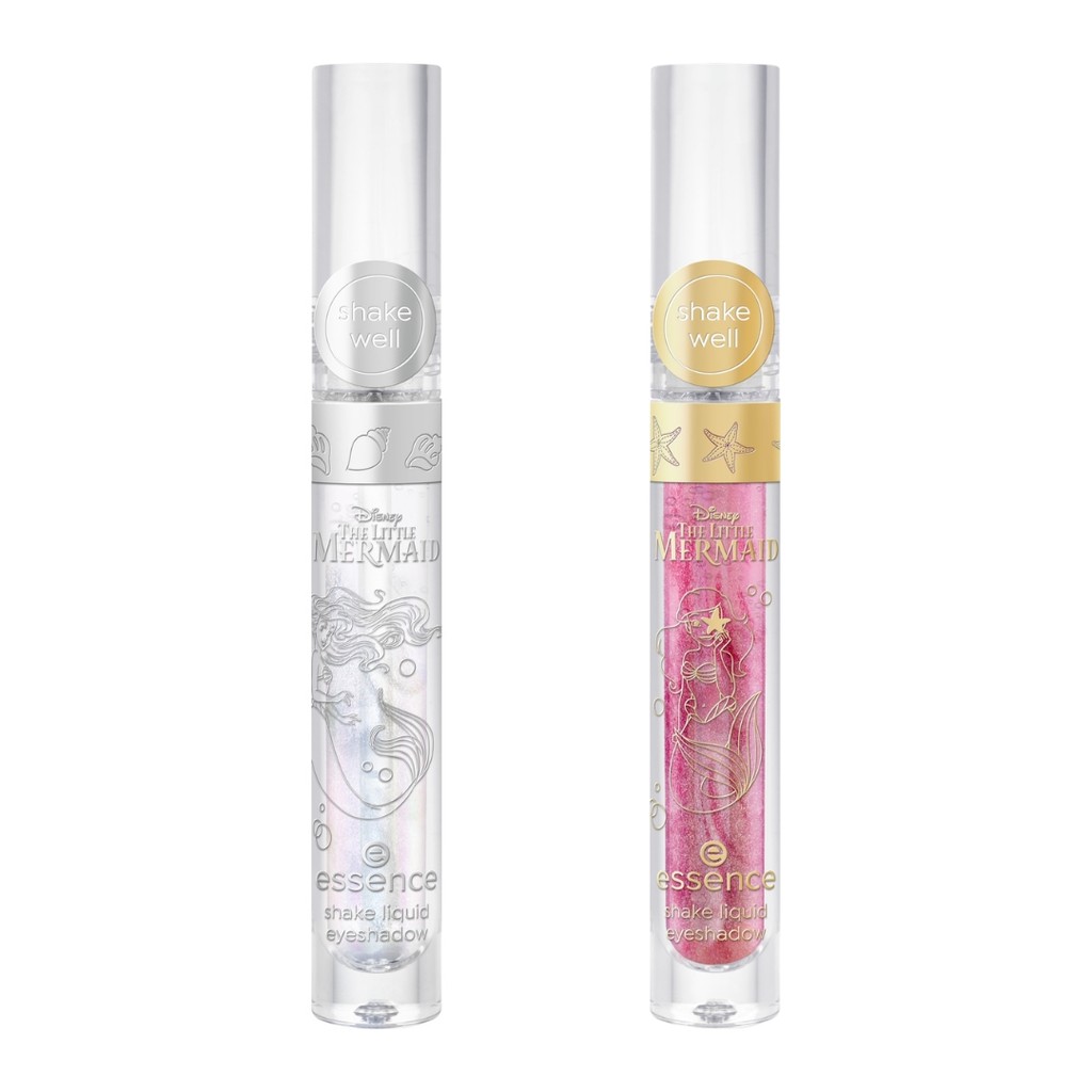 KIT 2 Sombra líquida essence Disney A Pequena Sereia