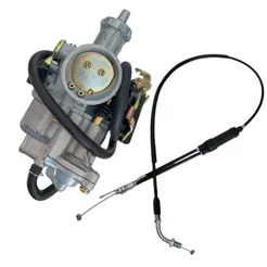 Kit Carburador Cg 125 83 Ml 125 E Turuna 82 A 88 Titan 95 / 01 Ecco + Cabo Acelerador Duplo