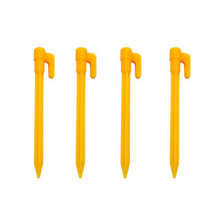 Estacas Para Barraca De Acampamento Ao Ar Livre , Reforçada , Prego À Prova De Vento , Fluorescente , Fixo , 1 Peça