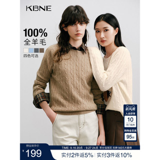 K KBNE Base de lã completa malhas fino-ajuste camisola pequena 2026 outono inverno novo estilo elegante manga comprida t