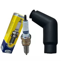Kit Cachimbo + Vela De Ignição Honda Cg 125 Cg 150 Titan Fan 150 Bros 150 Fan 125
