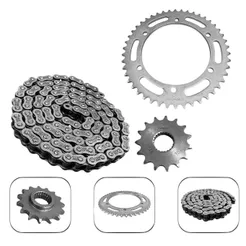 Kit Relação Transmissão Completo Coroa Pinhão Corrente Moto Yamaha Xtz 250 Lander 2006 Até 2010