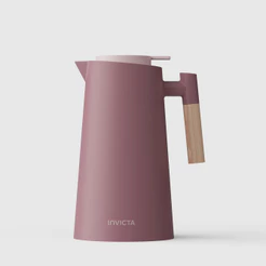 Garrafa Térmica Cori com Gatilho 1L Rosa Vintage Invicta