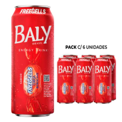 Energético Baly Cereja 473ml x 6 UN