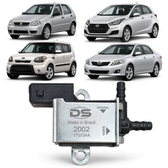 Válvula Solenóide Fiat Uno 2010 a 2016 - 512728 - 2002