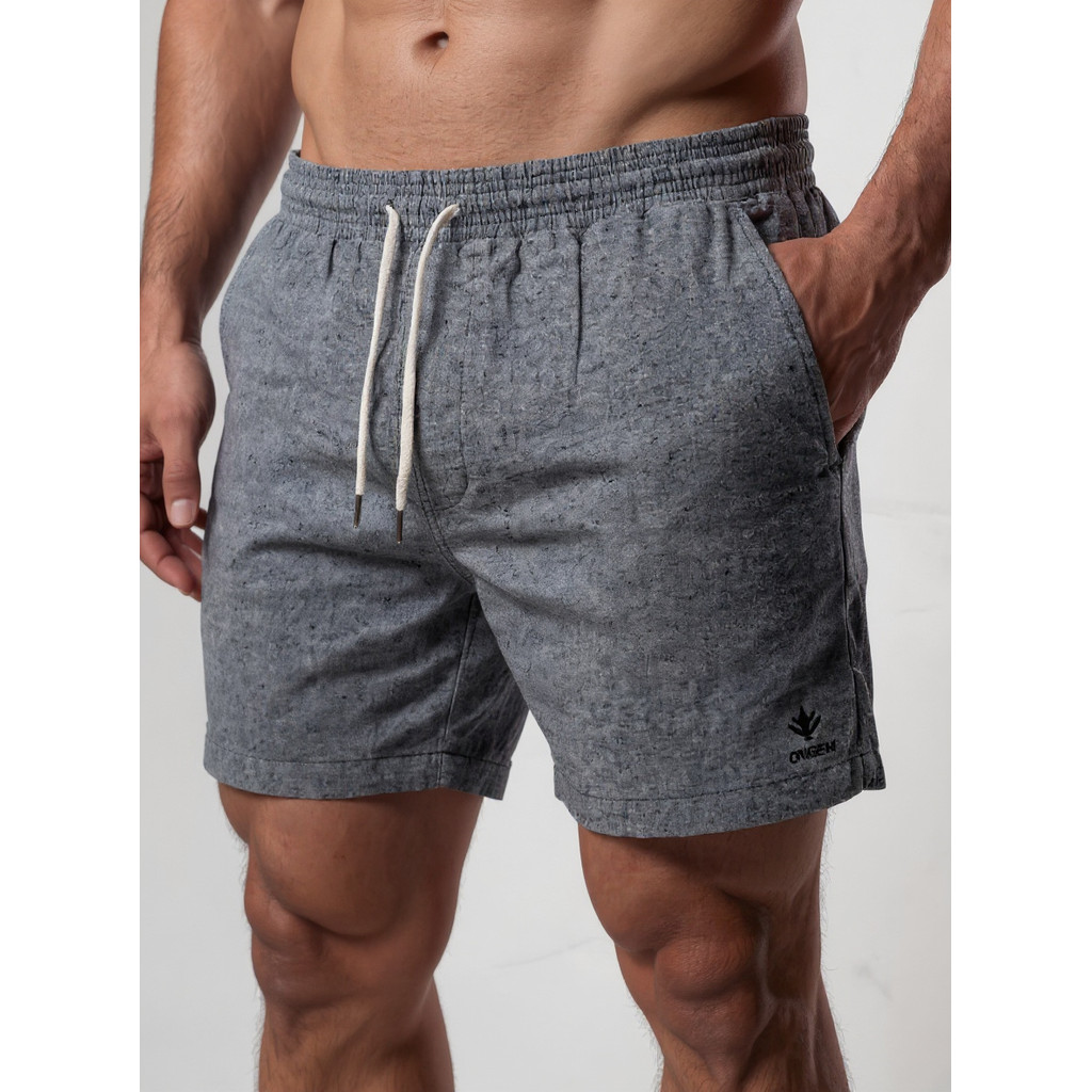 Kit 3 Bermudas Masculinas Linho Elastano Praiana Confortável Verão — Mimoê