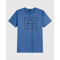 Camiseta Masculina Malwee Estampa Lettering Em Algodão