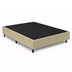 Cama Box Base Casal Queen 1,58m Suede Marsala