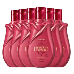 kit Loção Hidratante Paixão Tentadora 200ml - 6 Unidades