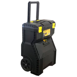 Caixa plástica para ferramentas monobloco com rodas 18' - Stanley