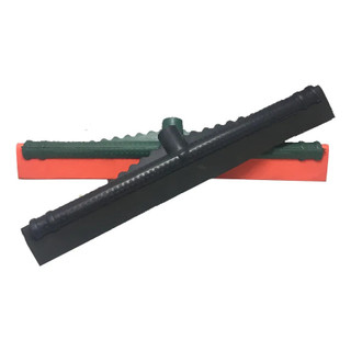 2x Rodo Borracha Dupla 40cm Limpeza Sem Cabo