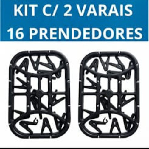 kit Varal multiuso De Roupa Íntima 16 Prendedores  Calcinha Meia Cueca