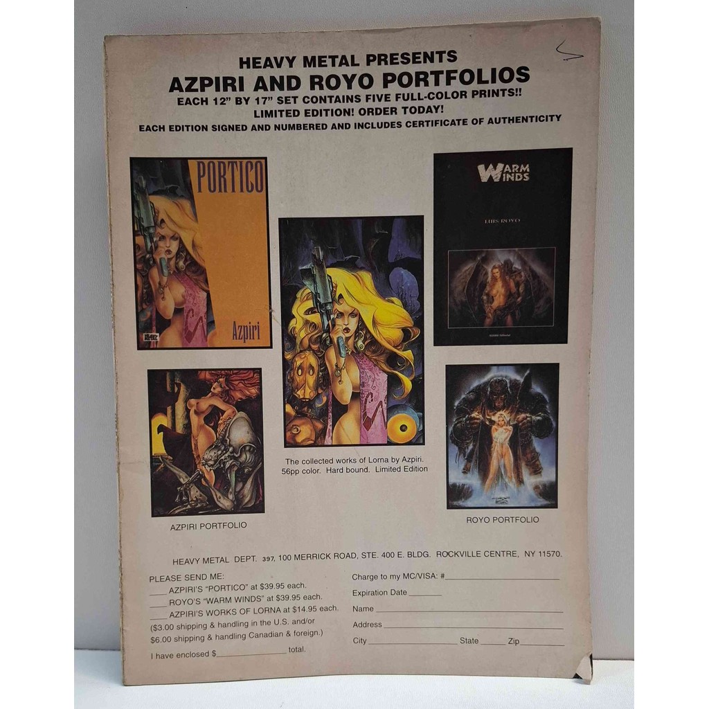 Revista Heavy Metal Nº 1 - 1997, Importada