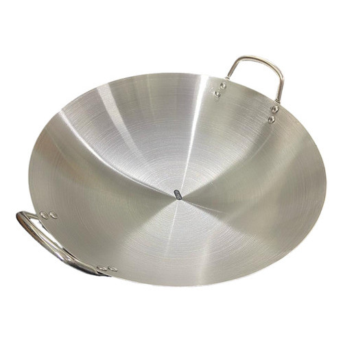 Imagem Panela Wok Aço 38cm Culinária Profissional Tacho