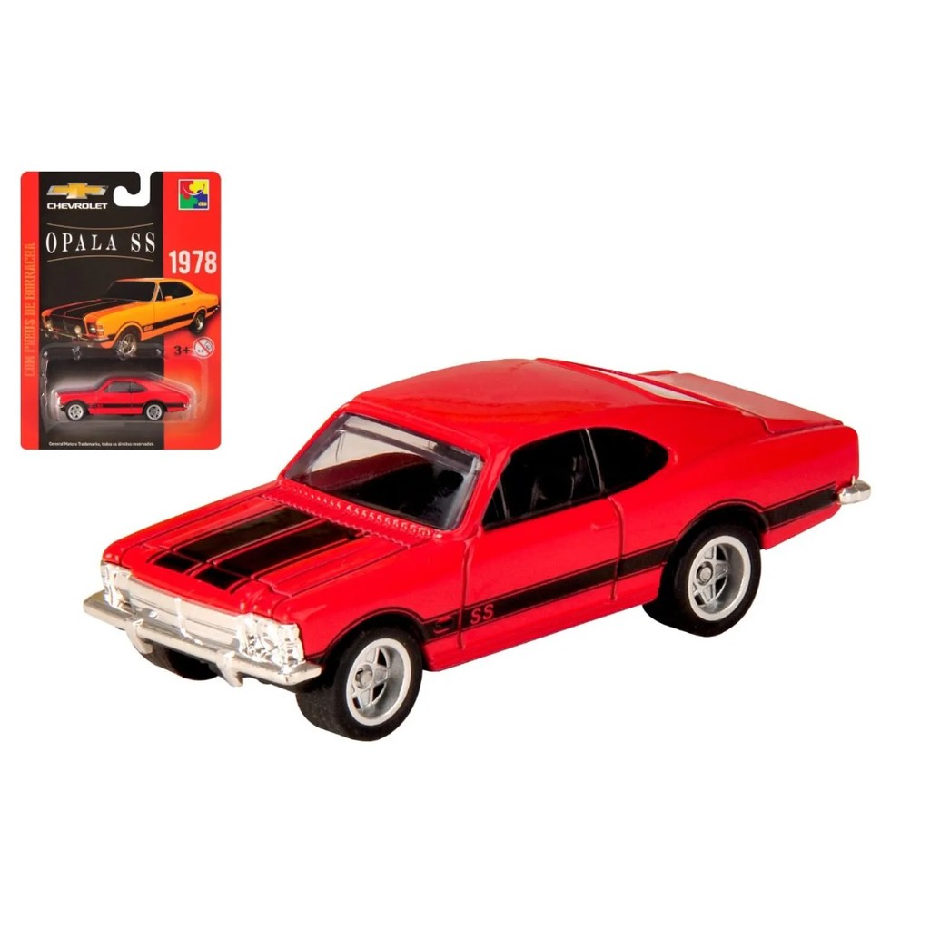 Opala SS 1978 Chevrolet Vermelho 1:64 Miniatura CKS