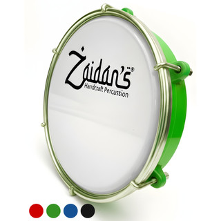 Tamborim Zaidans Pele Leitosa 6 Pol Escola Bloco Samba Percussão Infantil Adulto Cor Verde