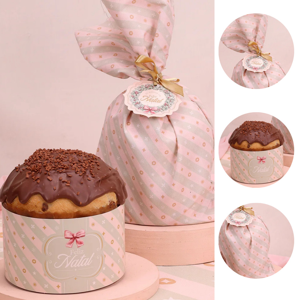 5 TECIDO PARA PANETONE 500G NATAL GRAÇA 5403 ( JANGO NATAL 2025 )