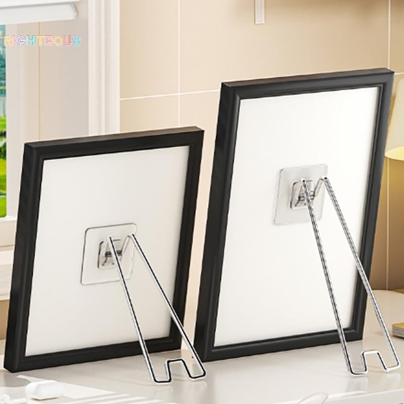 righteous Broca Nail Photo Frame Stand Suporte De Exibição De Mesa Para Álbuns De Fotos E Obras De Arte Fácil Configuraç