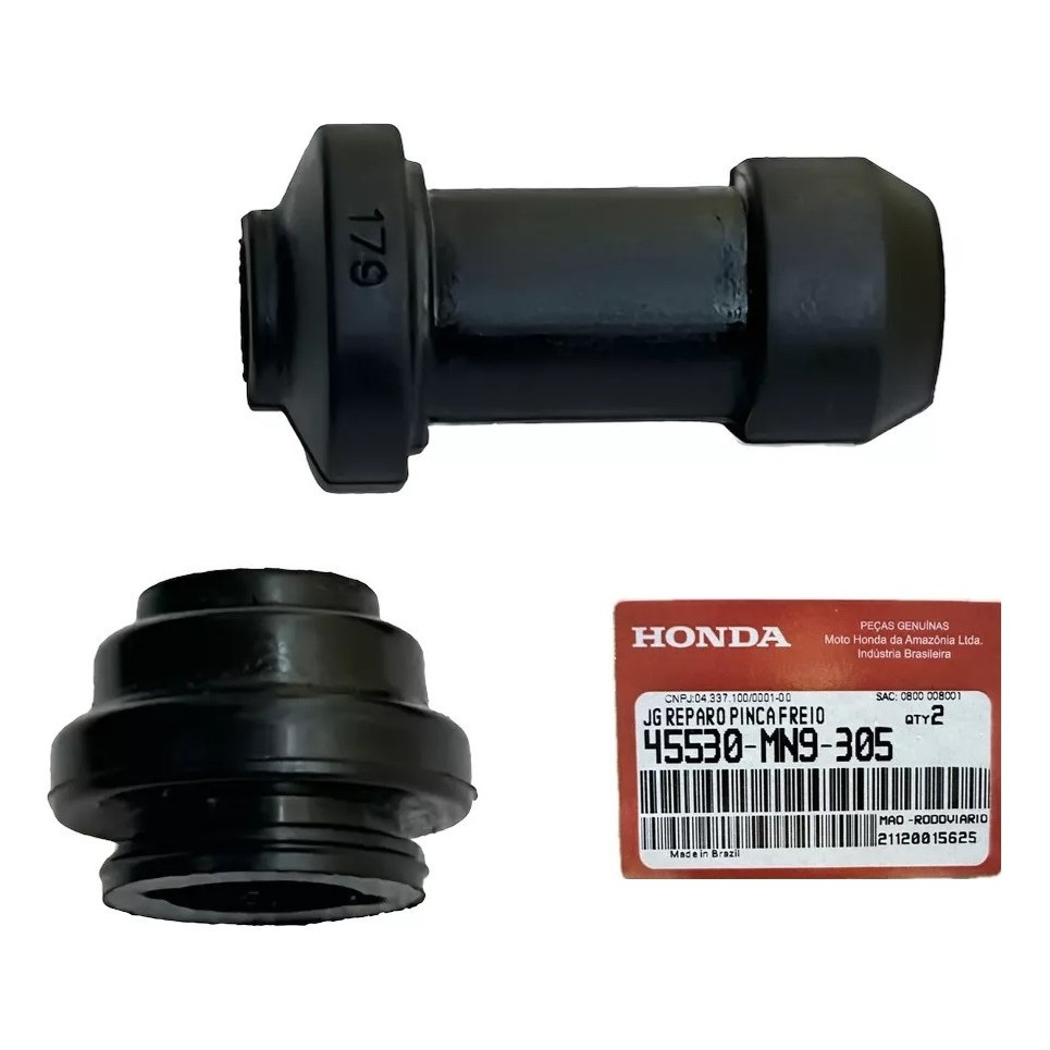 Reparo Borracha Pinça Freio Honda Biz 125 Ex Original Honda