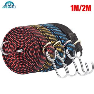 OPENMALL Elásticos Para Bagagem De Motocicleta , Corda De Borracha , Ganchos , Alça Rack De Teto De Bicicleta , Acessóri em Oferta na Shopee