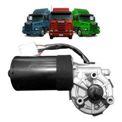 Motor Limpador Parabrisa Caminhao Scania Serie 3 112 113 142