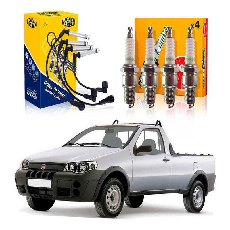 Kit Vela Ngk Cabo Strada 1.8 8v 2003 A 2010 em Oferta na Shopee