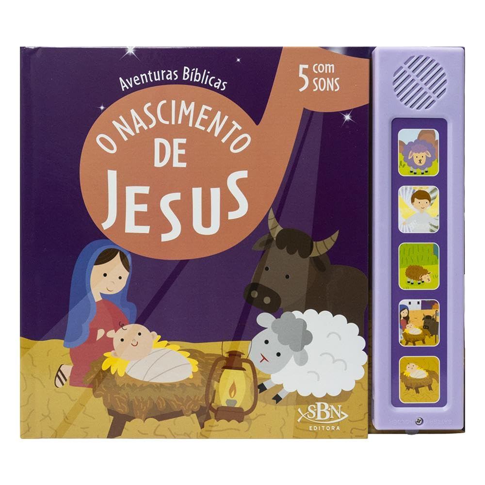 Livro Sonoro | Aventuras Bíblicas | Nascimento de Jesus