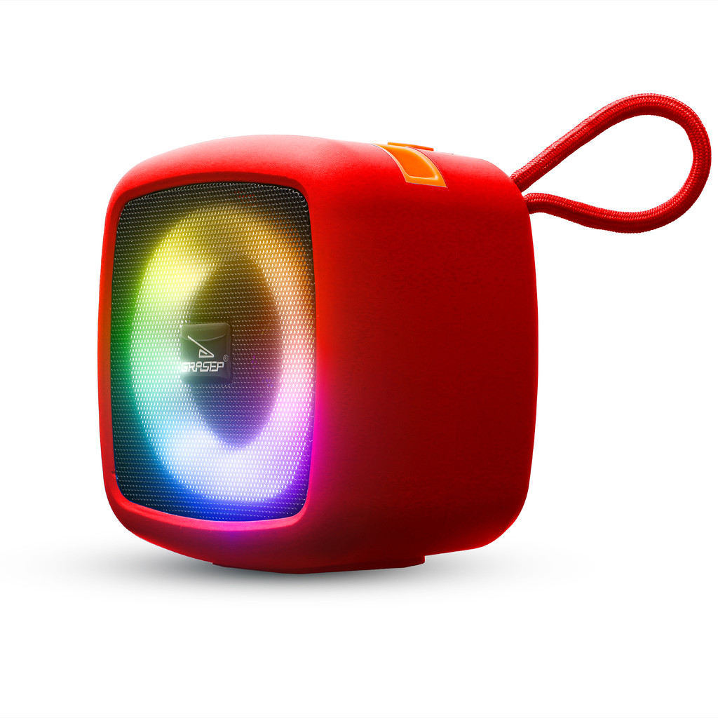 Caixa de Som Bluetooth Alto Falante Hi-Fi Portátil  Bass LED Rgb Tws Amplificada Rádio FM USB P2 SD