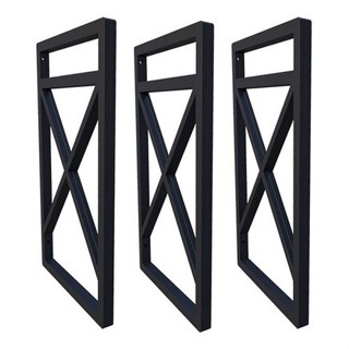 Suporte De Prateleira Estilo Industrial Kit Três Peças 20x37 ou 15x37 em Oferta na Shopee