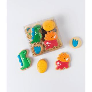 Biscoito Decorado Dinossauro Amanteigado 120g | Biscoitê em Oferta na Shopee