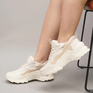 Tênis Feminino Sneaker Lindo Sola Tratorada Dia a Dia