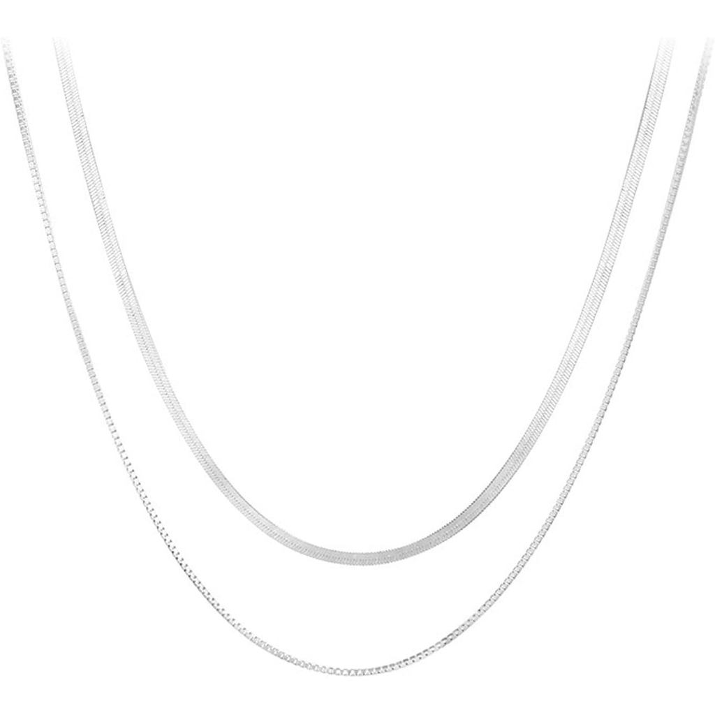 Colar de Ouro Feminino para Presente - Colar Banhado a Ouro 14K, Colar Feminino, Joia de Moda para Meninas, Presente de 