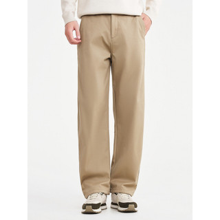 Momaike roupas masculinas de algodão sarja fina forro de lã calças casuais masculinas 2025 inverno novo estilo Bebe forr