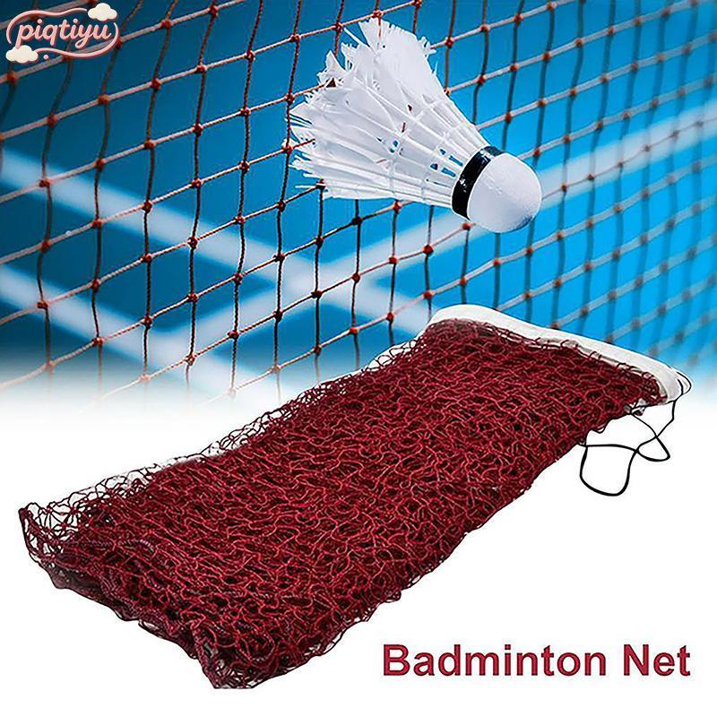 piqtiyu Padrão 6m Rede De Badminton Borda Branca À Prova De Desgaste Para Jardim Ao Ar Livre Clube De Treinamento Esport