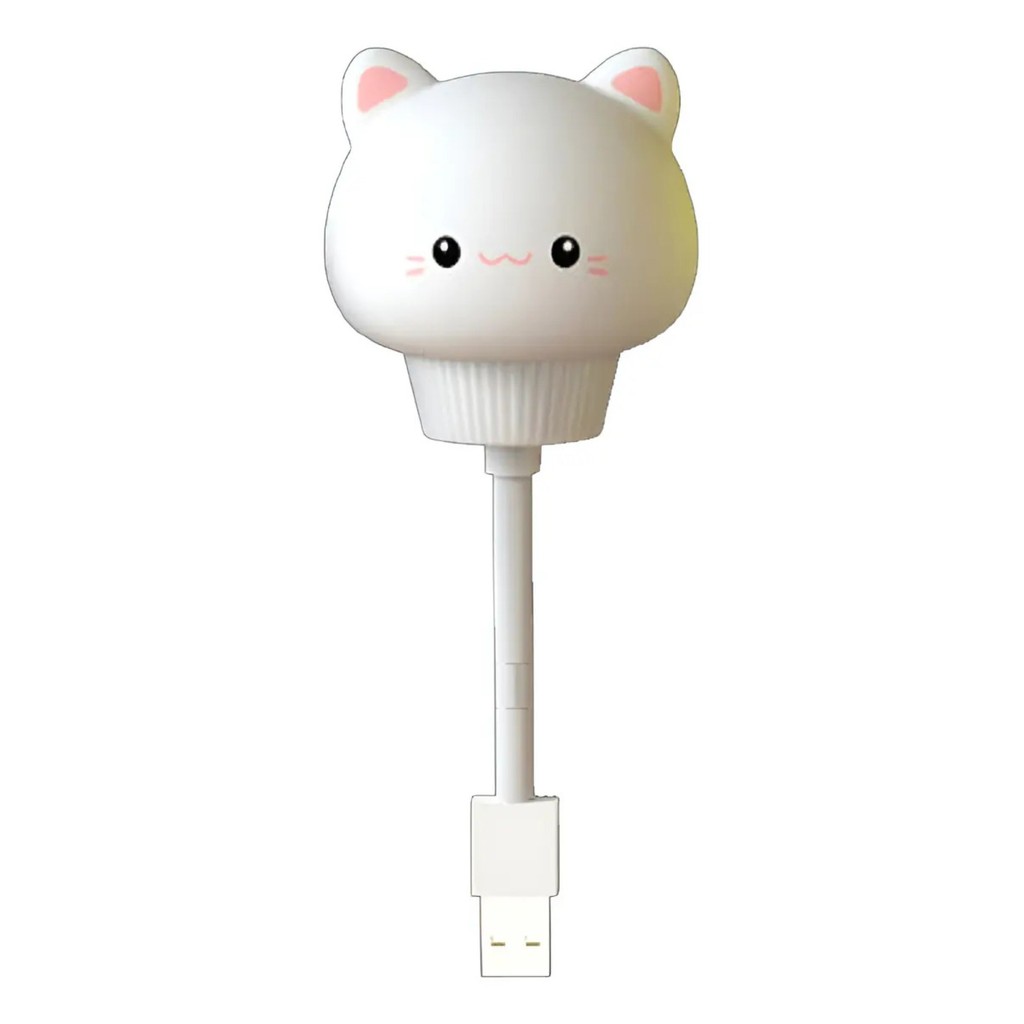 Luz Noturna LED Infantil USB Dimerizável com Controle Remoto