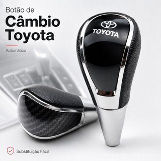 Manopla de Câmbio Automática para Toyota Hilux, Acessório Interno de Substituição, 100% Nova, Preta