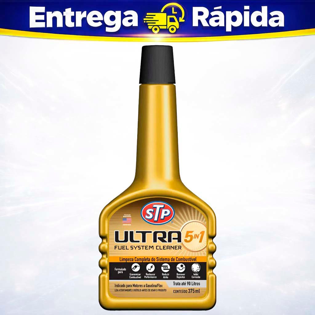 Aditivo de Limpeza Sistema Combustivel ULTRA 5 IN 1 375ml STP