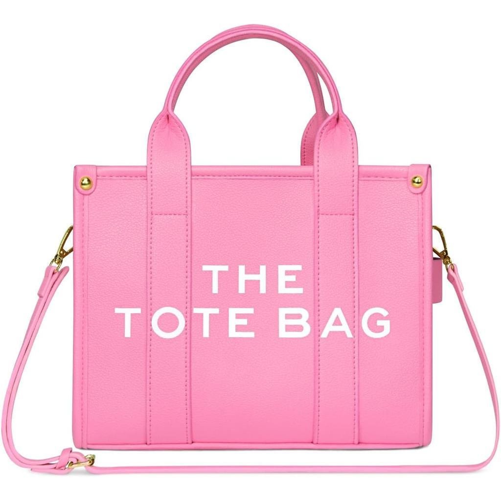     Bolsa de Mão Feminina NPBAG, Bolsa de Couro PU com Zíper, Adequada para Viagens, Escola, Trabalho, Bolsa Transversal
