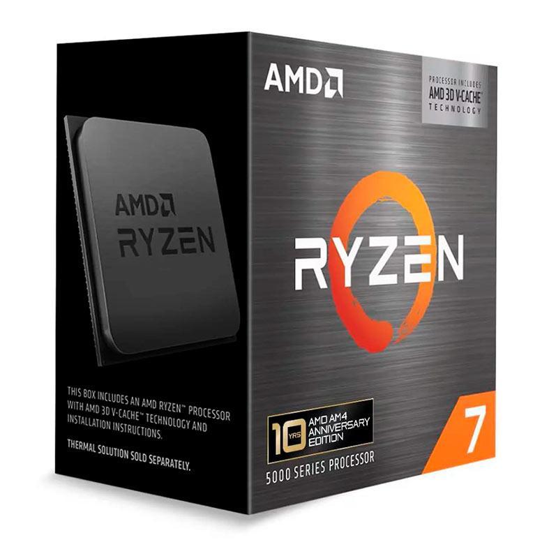 Processador AMD Ryzen 7 5800X3D, 8-Core, 16-Threads, 3.4GHz (4.5GHz Turbo), Cach
