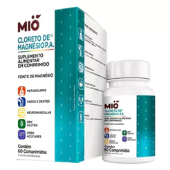 Kit 2 Cloreto de Magnésio P.A. Mió 60 Comprimidos