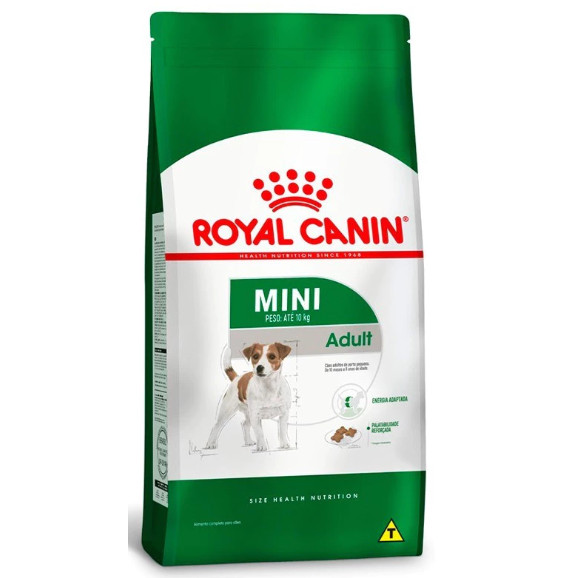 RAÇÃO ROYAL CANIN MINI CÃES ADULTOS PORTE PEQUENO 2,5KG